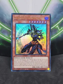 Yugioh Dark Magician the Magician of Black Magic INFO-EN006 Ultra Rare 1st Ed NM - Image 1