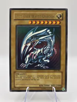 Konami Blue-Eyes White Dragon LOB-001 Ultra Rare 1st Ed Yu-Gi-Oh! TCG Set - Image 1