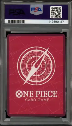 One Piece CCG Monkey.D.Luffy BVB X One Piece Match Day '25 Promo ST13-003 PSA 10 - Image 2