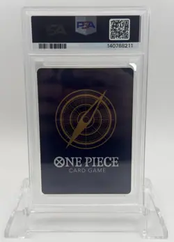 2025 One Piece Monkey D Luffy 2nd Anniversary #015 PSA 10 Gold Card - Image 2