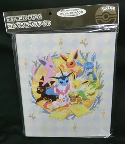 Pokemon Card SV Collection File 9 Pocket Binder Eeveelution Japanese - Image 1
