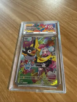 ACE 10 Iono's Wattrel 232/SV-P Japanese Pokemon Card Promo GEM MINT - Image 1