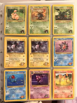 78x Pokemon Gym Heroes Card Lot WOTC Vintage - 1st Edition Rares (NM To HP) - Image 3