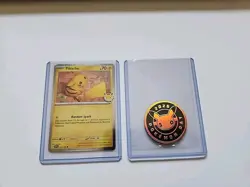 2026 Pikachu 051/162 Pokemon Day - 30th Anniversary Stamped Promo Card With Coin - Image 3