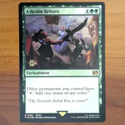 A Realm Reborn - Prerelease Foil Promo - Final Fantasy XIV MTG FF14 - Image 1