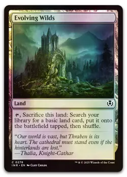 Evolving Wilds #278 (Foil) (NM) Innistrad Remastered INR Magic MTG - Image 1