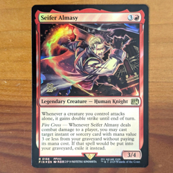 Seifer Almasy - Prerelease Foil Promo - Final Fantasy VIII MTG FF8 - Image 1