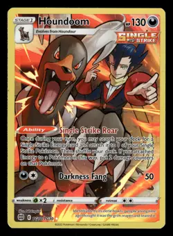 Houndoom TG10/TG30 Trainer Gallery Brilliant Stars Pokemon Card - Image 1