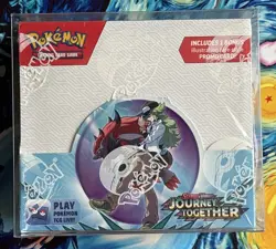 Scarlet & Violet Journey Together Enhanced Booster Box Sealed w/Soft Protector - Image 1