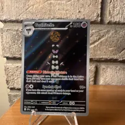Pokemon TCG Gothitelle SVP 211 Promo Holo Distorted Future Synchro Shot 150 HP - Image 1