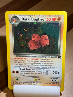 Dark Dugtrio #6 - Team Rocket 2000 Pokemon - 6/82 Unlimited Holo Rare - Image 4
