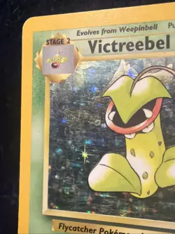 Pokemon Victreebel 14/64 Jungle Holo Rare Unlimited 1999 WOTC LP - Image 2