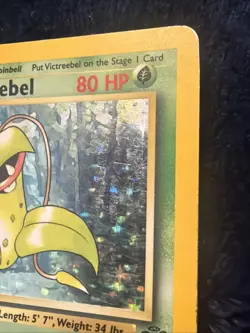 Pokemon Victreebel 14/64 Jungle Holo Rare Unlimited 1999 WOTC LP - Image 3