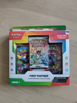 Pokemon TCG First Partner Illustration Collection Series 1 Sealed - Image 1