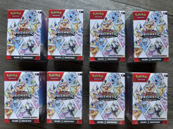 Pokemon TCG: Scarlet & Violet-Prismatic Evolutions Booster Bundle (6 Packs) - Image 1