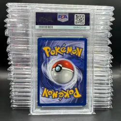Pokemon 1999 Jungle 1st Edition Vaporeon Non Holo 28/64 PSA 8 - Image 2