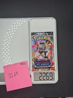 Pokemon Phantasmal Flames Factory Sealed Booster Pack !! 22.69g - Image 1