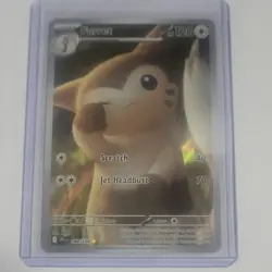 Pokemon Furret 168/159 SV09 Journey Together Illustration Rare Holo 2025 - Image 1