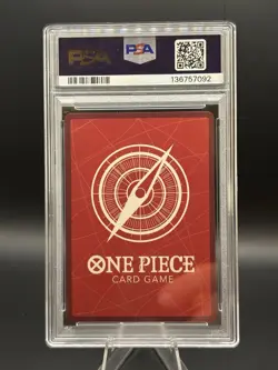 PSA 10 Monkey D Luffy EB02-010 L Dodgers One Piece Night Promo Card English 2025 - Image 2