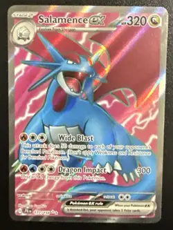 Pokemon TCG Salamence EX Full Art Holo Ultra Rare Card 177/159 Near Mint/Mint - Image 1