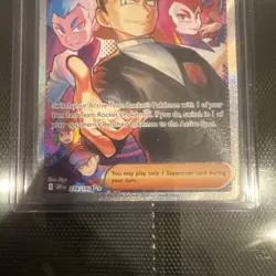 Team Rocket’s Giovanni 238/182 SIR Rare Destined Rivals Pokemon Card - Image 3