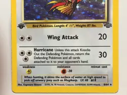 1st Edition Holo Pidgeot Card - Ungraded Very Good - Jungle 8/64 - WOTC 1999 - Image 4