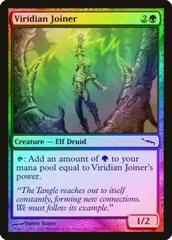 Viridian Joiner FOIL Mirrodin PLD Green Common MAGIC GATHERING CARD ABUGames - Image 1