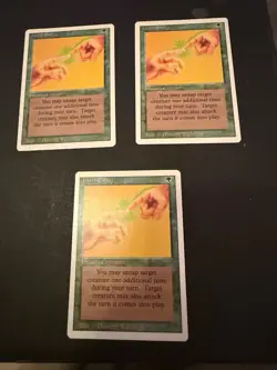 3 NP GEM/MINT!! MTG Instill Energies Third EDITION! - Image 2