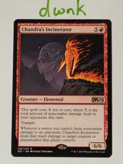 Chandra's Incinerator R Core Set M21 #136 NM Normal - MTG - Magic the Gathering - Image 1