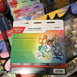 Pokemon First Partner Illustration Collection Series 1 Promo Booster Box English - Image 3