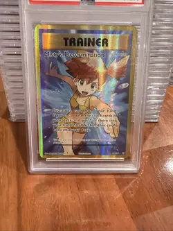2016 Pokemon XY Evolutions ' Misty's Determination ' Full Art PSA 8 NM-MT - Image 2