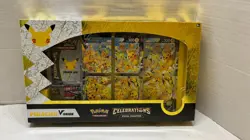 Pokemon TCG 25 Celebrations Special Collection Pikachu V Union Factory Sealed - Image 1