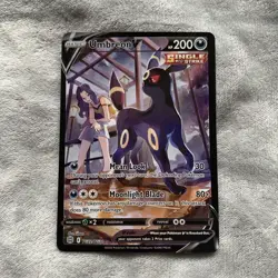 Authentic Brilliant Stars Trainer Gallery TG22/TG30 Umbreon V Pokemon Card Rare - Image 1