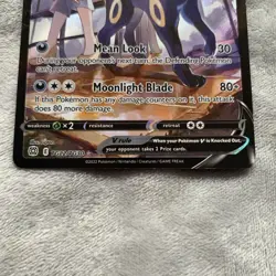 Authentic Brilliant Stars Trainer Gallery TG22/TG30 Umbreon V Pokemon Card Rare - Image 2