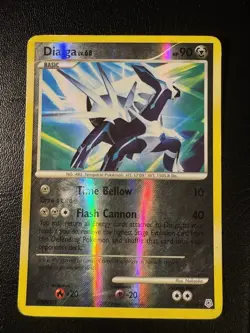 [HP] Dialga - 1/130 - Pokemon Diamond & Pearl Reverse Holo Rare - Image 1
