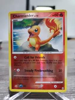 2009 POKEMON CHARMANDER 59/99 Reverse Holo Heavy play Hp - Image 1