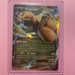 Pokemon TCG Dragonite EX 74/111 Ultra Holo Rare XY Furious Fists - Image 1