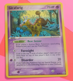 Girafarig 16/92 Non-Holo Ex Legend Maker Pokemon - Image 1