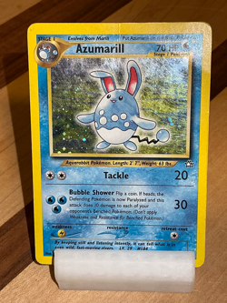 Azumarill #2 - Neo Genesis 2000 Pokemon - 2/111 Unlimited Holo Rare - Image 4