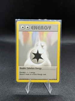 Pokemon TCG Base Set Double Colorless Energy #96/102 Unlimited Uncommon 1999 MP - Image 1
