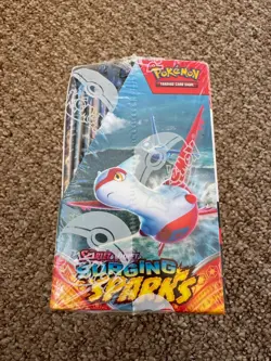 POKEMON TCG - SURGING SPARKS - BOOSTER BOX (36 Packs) NEW SEALED - Image 5