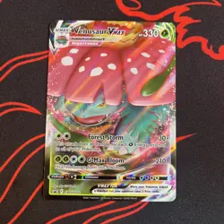 Pokemon TCG Venusaur VMAX Black Star Promo Sword & Shield SWSH102 NM - Image 1