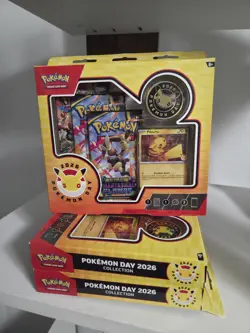 (lot of 3)Pokemon TCG: Pokemon Day 2026 Collection New Sealed - Image 1