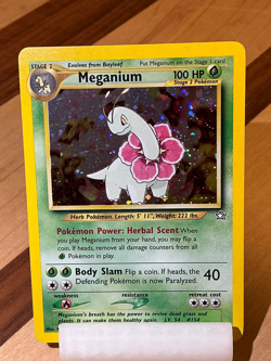 Meganium #10 - Neo Genesis 2000 Pokemon - 10/111 Unlimited Holo Rare - Image 3