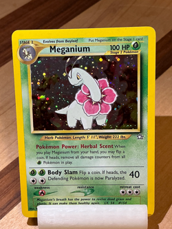 Meganium #10 - Neo Genesis 2000 Pokemon - 10/111 Unlimited Holo Rare - Image 4