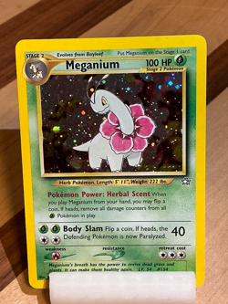 Meganium #10 - Neo Genesis 2000 Pokemon - 10/111 Unlimited Holo Rare - Image 5