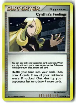 Cynthia's Feelings ⭐ 131/146 Holo Uncommon Legends Awakened 2008 Pokemon NM/LP - Image 1