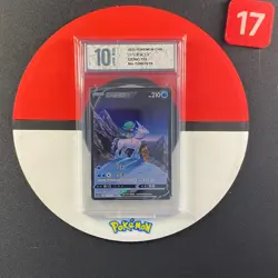 Pokemon S-Chinese Sword &Shield Ice Rider Calyrex V CSR CS3bC 152 Grade10 - Image 1