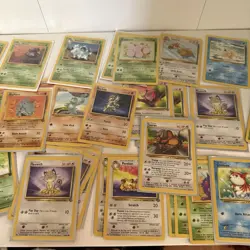 Vintage Pokemon WOTC FRESH PULLED Bulk Card Lot M MINT Jungle Rocket Base Set 2 - Image 2