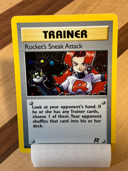 Rocket’s Sneak Attack #16 - Team Rocket 2000 Pokemon - 16/82 Unlimited Holo Rare - Image 1